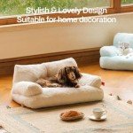 Stylish Fluffy Cat Bed for Indoor Use