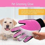 Pet Grooming Glove for Cats and Dogs