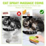 3-in-1 Rechargeable Steamy Cat Grooming Brush