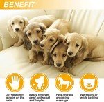 Pet Grooming Glove for Cats and Dogs