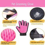 Pet Grooming Glove for Cats and Dogs