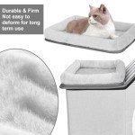 Cozy 2-in-1 Cat House with Removable Cushions
