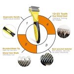 Dual-Sided Cat and Dog Grooming Brush Set