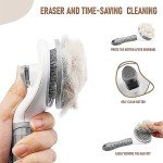 Self-Cleaning Cat & Dog Brush Grooming Set