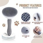 Self-Cleaning Cat & Dog Brush Grooming Set