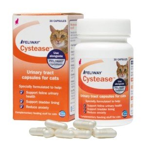 Feliway Cystease Capsules for Cat Stress Relief