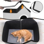 Cozy 2-in-1 Cat House with Removable Cushions