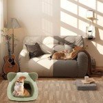 Cozy Cat Bed Tent with Washable Cushion