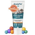 AmeizPet Cat Vitamins Paste for Healthy Fur