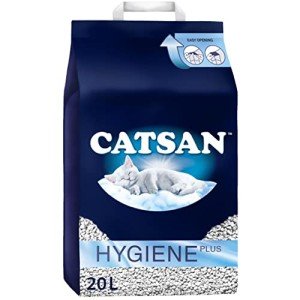 CATSAN Hygiene Plus Natural Cat Litter 20L
