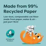 All-Natural Recycled Paper Cat Litter 30L