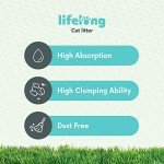 Lifelong Bentonite Cat Litter with Baby Powder Scent