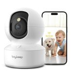 BoyKeep 2K Pet Camera with 360° WiFi & Night Vision