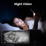 Cinnado 2K Indoor WiFi Security Camera for Pets