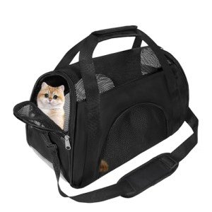 Portable Soft Cat Carrier with Shoulder Strap