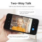 AOSU 2K Indoor WiFi Pet Security Camera