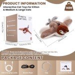 Interactive Rechargeable Flapping Bird Cat Toy