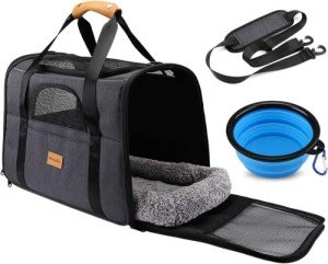 Morpilot Portable Cat Carrier Bag - Grey