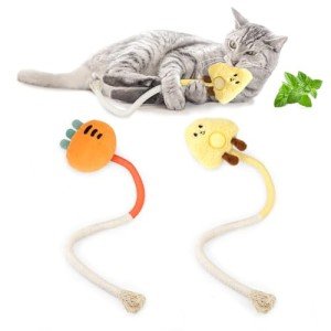 Interactive Sisal Cat Toys - 2 Pack Set