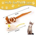 6 Pack Catnip Mice Toys for Cats & Kittens
