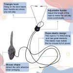 2-Pack Hanging Cat Toys for Interactive Play