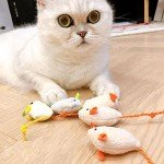 6 Pack Catnip Mice Toys for Cats & Kittens