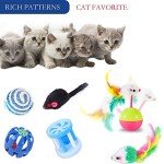 20-Piece Interactive Cat Toy Set for Indoor Fun