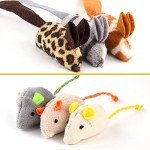 6 Pack Catnip Mice Toys for Cats & Kittens