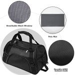 Portable Soft-Sided Cat Carrier Bag with Strap