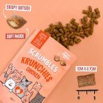 Scrumbles Chicken Krunchies Cat Treats - 60g