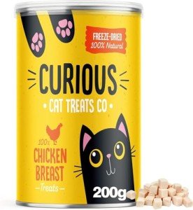 Natural Freeze-Dried Chicken Cat Treats - 200g