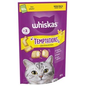Whiskas Temptations Chicken and Cheese Cat Treats