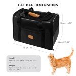 SOKANA Large Foldable Cat Travel Carrier