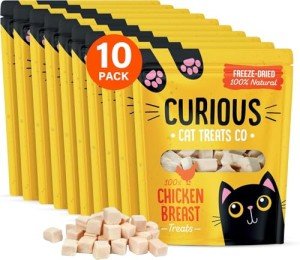 Natural Freeze-Dried Chicken Cat Treats - Grain Free