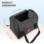 Collapsible Large Cat Carrier for Travel and Pets