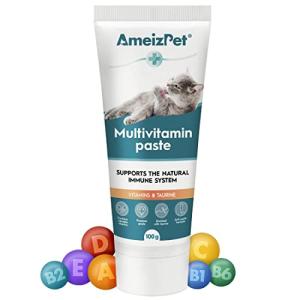 AmeizPet Cat Vitamins Paste for Healthy Fur