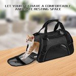 Portable Soft-Sided Cat Carrier Bag with Strap