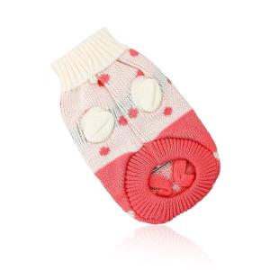 Rumyve Cute Strawberry Knit Cat Sweater