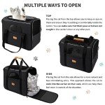 SOKANA Large Foldable Cat Travel Carrier
