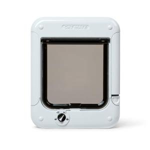 4-Way Locking Cat Flap for Easy Installation