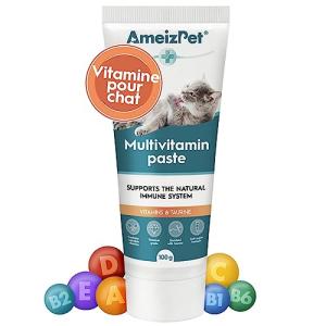 AmeizPet Cat Vitamins Paste for Healthy Fur