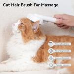 Aumuca Cat Grooming Brush with Release Button