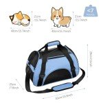 DAWOO Portable Soft-Sided Cat Carrier Bag