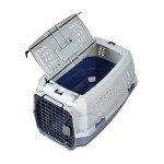 Amazon Basics Hard-Sided Cat Carrier - Blue