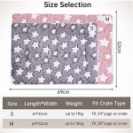 Cozy Fleece Cat Bed Mat - 2 Pack