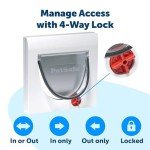 PetSafe Staywell Classic 4-Way Cat Flap – White