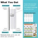 4-Way Lock Cat Door - Weatherproof & Easy Install