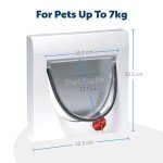 PetSafe Staywell Classic 4-Way Cat Flap – White
