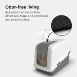 Ella Comfort High-Sided Cat Litter Box Enclosure