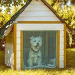 Clear Green PVC Pet Door Replacement Flap